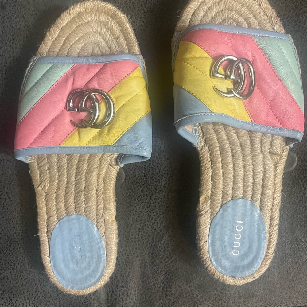 Soft colors Easter round the corner only worn twice cotton candy - Picture 3 of 3